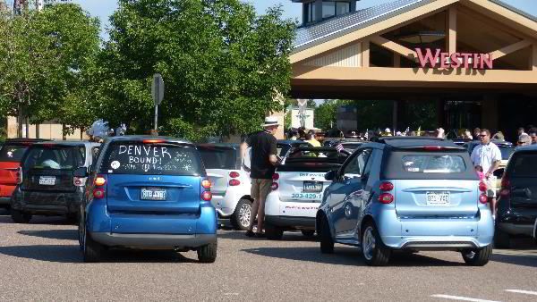 smarts lining up at westin westministerr